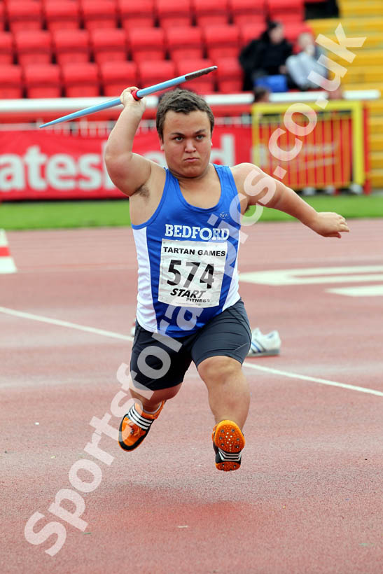 Jack Gambrill (Bedford), Javelin, Gateshead Tartan Games